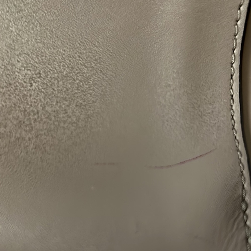 Kate Spade Authentic Gorgeous Light Gray/Taupe Leather Bag Purse 🌺🌺 - Picture 16 of 16